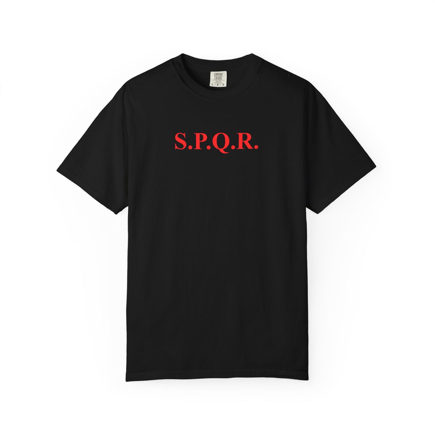 SPQR T-Shirt — Classic Roman Inscription Tee