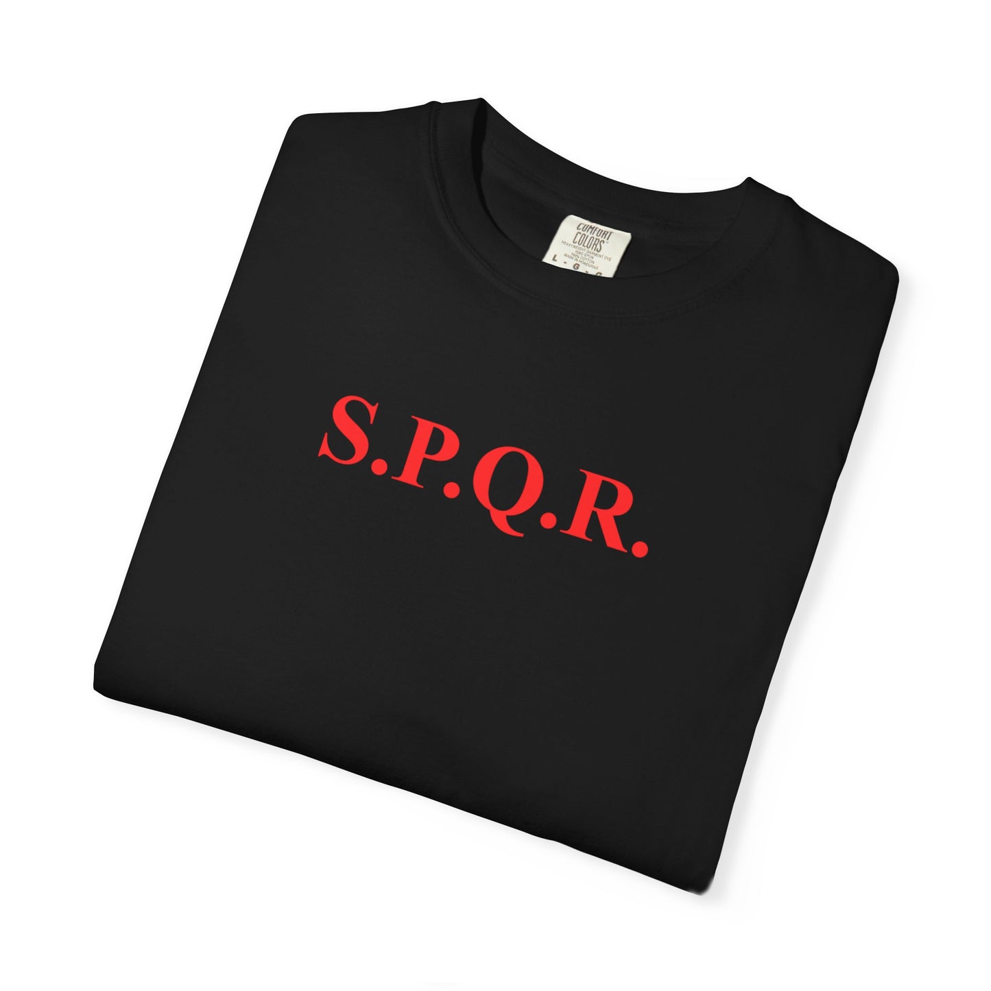 SPQR T-Shirt — Classic Roman Inscription Tee